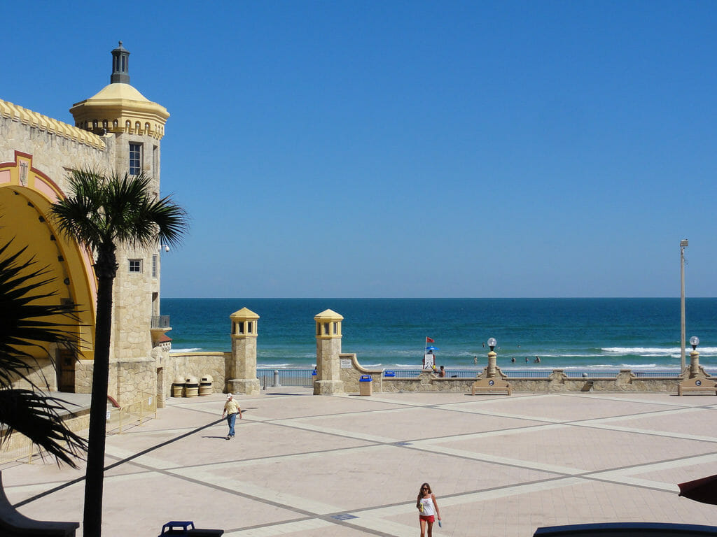 Historic area and beach in Florida