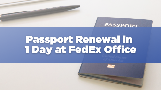 Fedex passport renewal