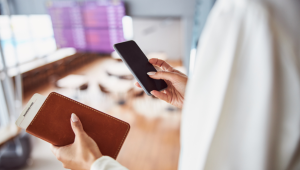 Person Holding Bording Pass - RushMyPassport passport, digital wallet